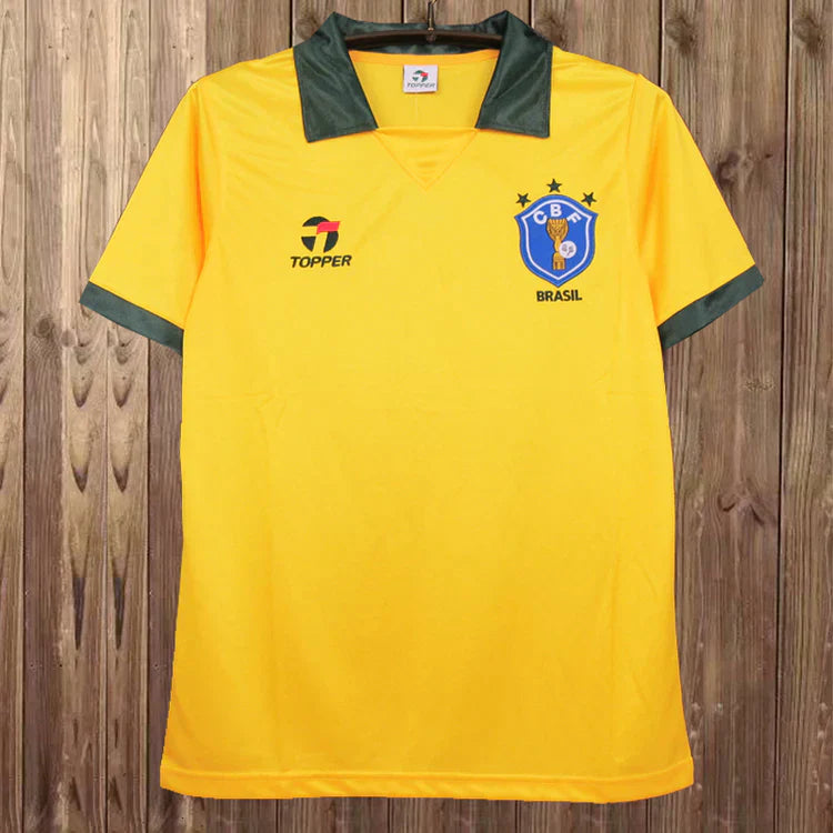 BRAZIL 88/89 Home Jersey