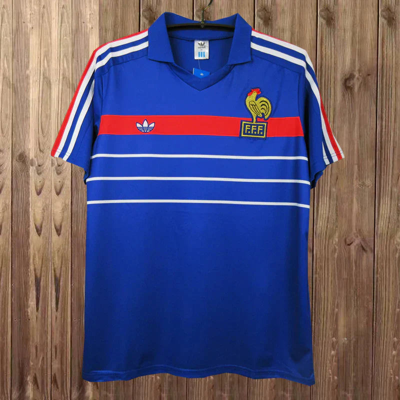 FRANCE 84/86 Home Jersey